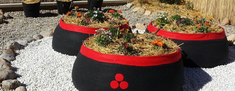 Contenedores geo textiles 