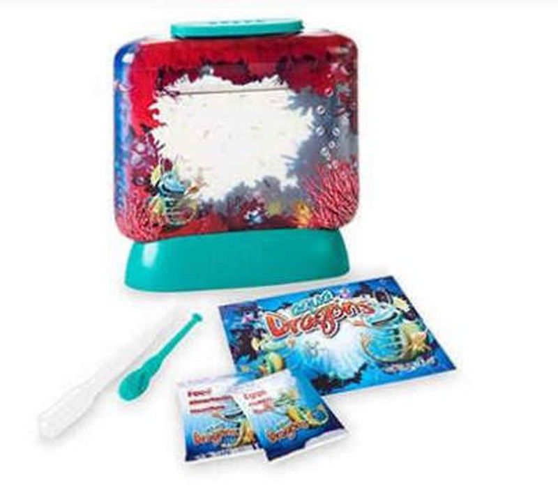 Aqua Dragons Deluxe que cambia de color con luces LED