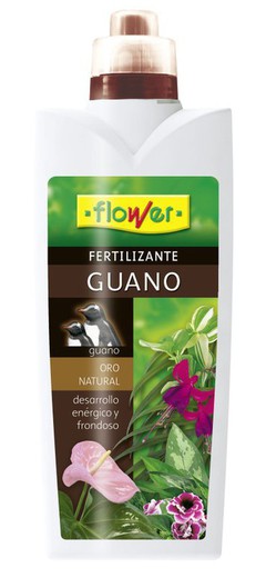 Organischer Flüssigdünger mit Flower Guano - 1 l Behälter