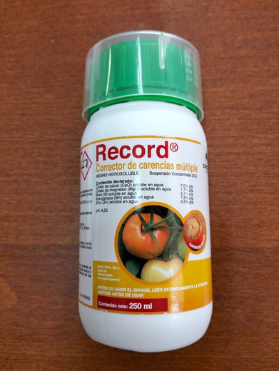 Record Correcteur de carences en calcium des plantes