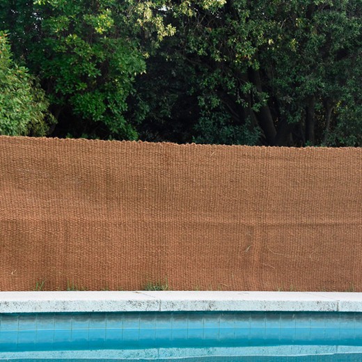 Coconut mat for floors and fences