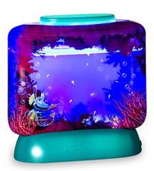 Aqua Dragons Hábitat Deluxe en aguas profundas con luces LED