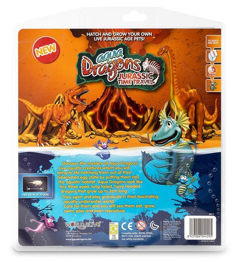 Livre Aqua Dragons + Kit édition spéciale voyage au Jurassique