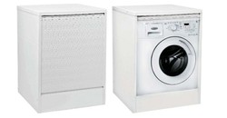 Mueble para lavadora con lavadero de resina 45x50 para interior y