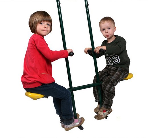 Cadeira de criança frente a frente para balanço