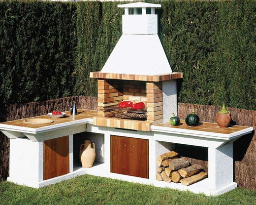 NOGUERA built-in barbecue