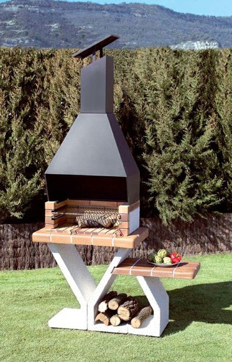 SELVA built-in barbecue