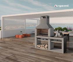 Delta Recta barbacoa argentina - Argemi prefabricatsArgemi prefabricats
