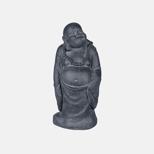 Buddha Revata De Fibra Gris