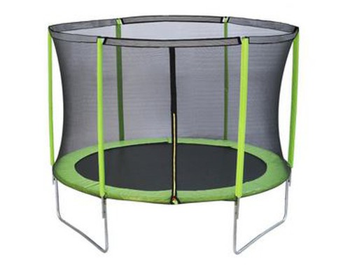 244 cm trampoline with net