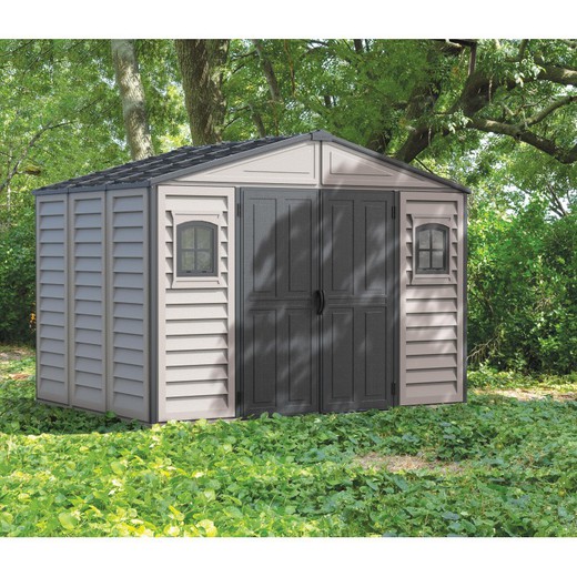 WoodBridge PLUS II 10x8 PVC shed