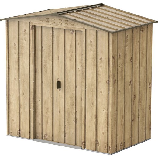 Metal shed TOP Shed 6 x 4 imitation wood