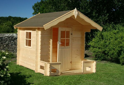 Sam children's wooden house