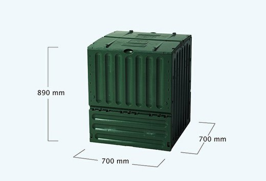 Compostadora ECO-King 400L Verde