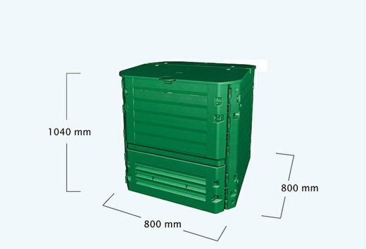 Compostadora Thermo King 600L Verde