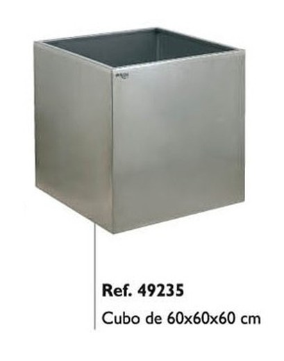 Cubo Acero Inoxidable 60x60x60