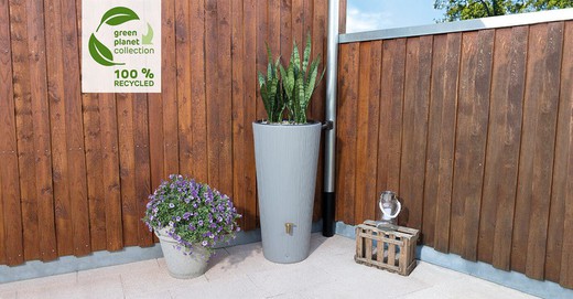 Graf brand tank with flowerpot