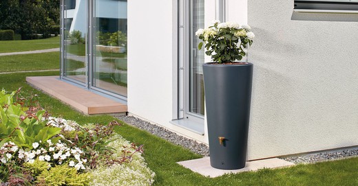 2-in-1 decorative planter - container "Vaso" by Graf