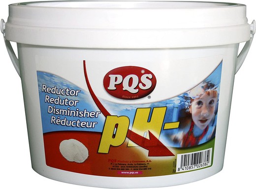 2kg container of Solid pH Reducer
