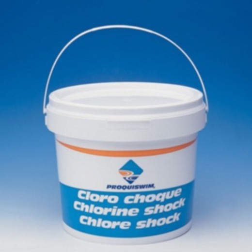 5Kg container of CHLORINE in shock grain