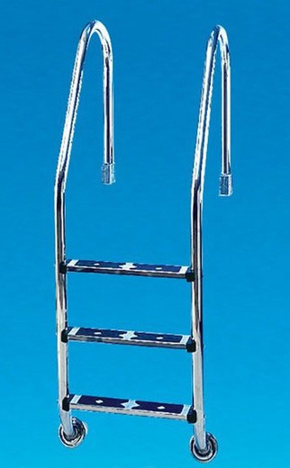 Aisi 316 Stainless Steel Ladder 3 Steps — Jardineriadelvalles