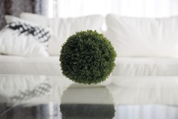 Boule de verdure décorative "décosphère cyprès" de la marque Nortene