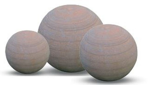 Wenge sandstone garden decorative sphere