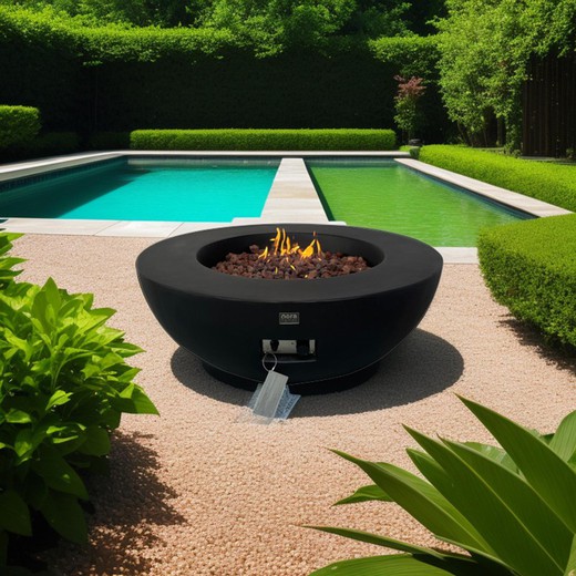 Colima outdoor stove table