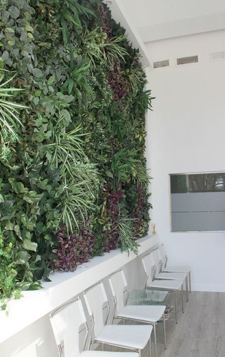 Jardin artificial para pared o techo