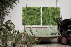 Artificial vertical garden «Tundra» from the Nortene brand