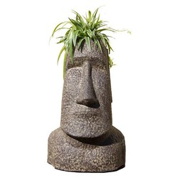 Decorative Moai Planter