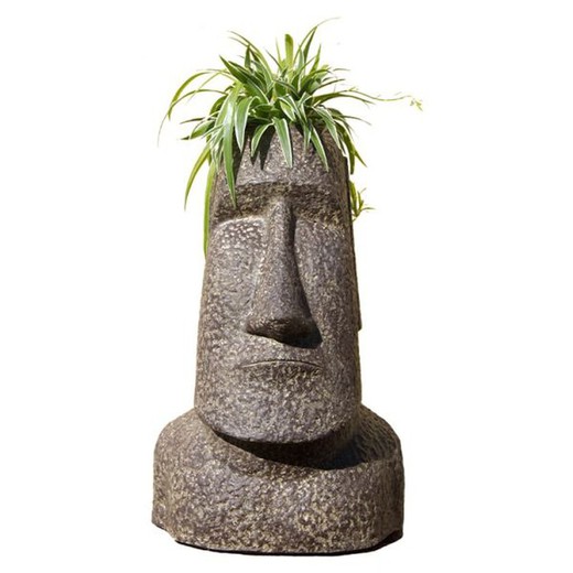 Plantador Moai Decorativo