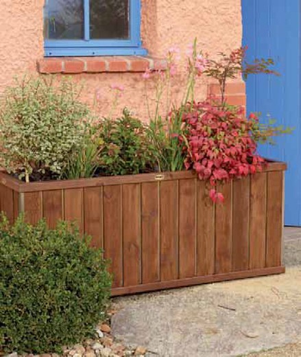 Jardinière en bois Himalia