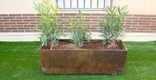 Rectangular concrete planter 80 width