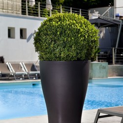 Jardinera resina Domus 40x35 cm