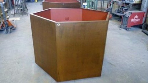 Corten Steel Planters Large dimension