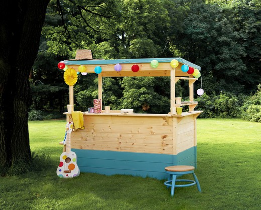 Kiosque en bois pour enfants