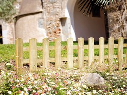 Mini recinzione in legno del Pireo 114x25 cm