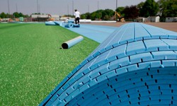 Artificial grass drainage plate