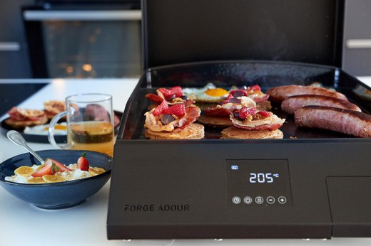Cooking electric griddle