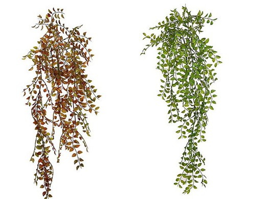 Pianta artificiale sospesa foglie 70 cm