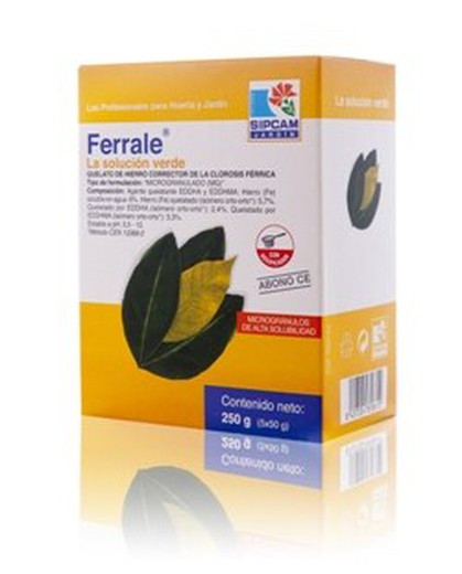 Ferrale iron chelate on