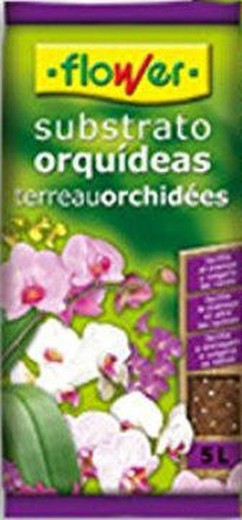 Substrato especial para orquídeas