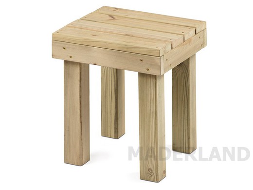 Riga wooden stool