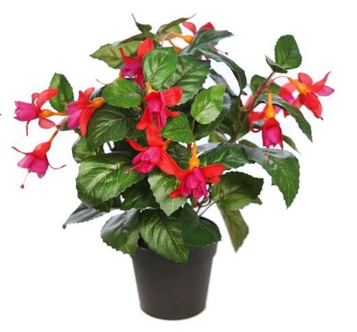 Planta Artificial con flor