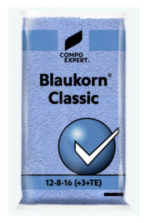 Fertilizante azul especialista Blaukorn clássico Compo 25 Kg