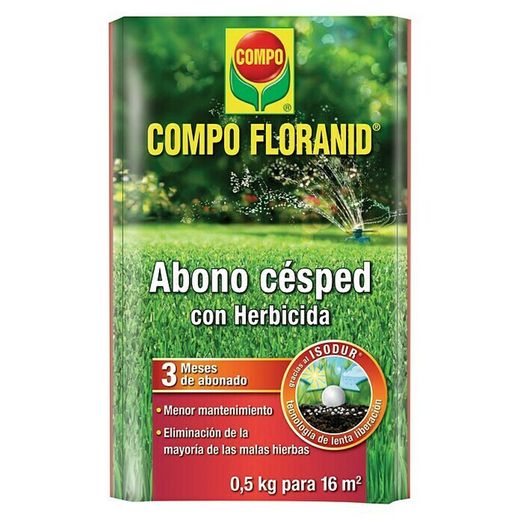 Compo floranid Abono + herbicida 0,5 kg