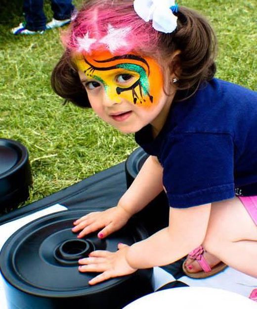 Damas Piezas Gigantes de plástico