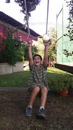 Anillas con cuerdas