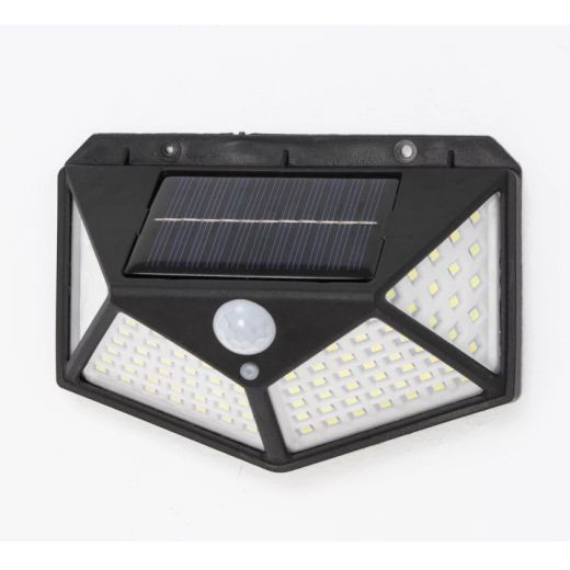 Sirius solar wall light with motion sensor